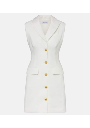 Veronica Beard Fairfax linen-blend minidress