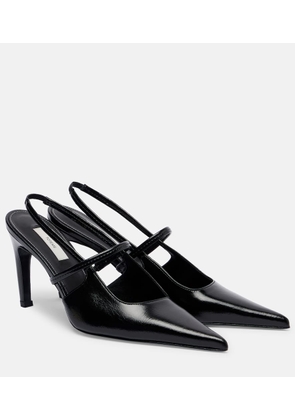 Toteme Leather slingback pumps