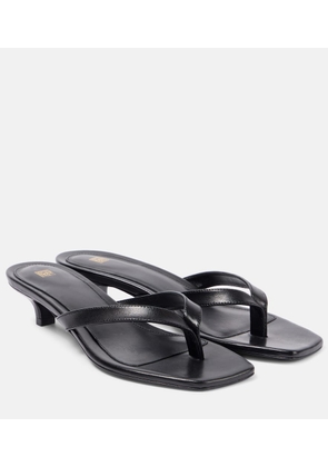 Toteme Leather thong sandals