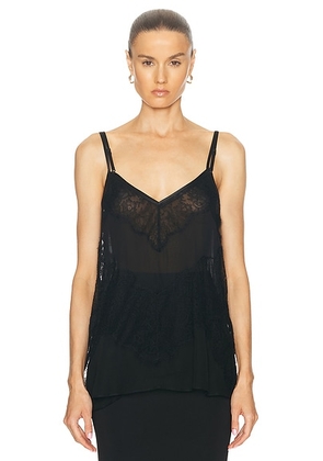 HEIRLOME Etienne Top in Black - Black. Size S (also in ).