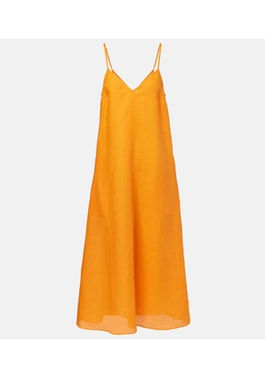 Eres Snob linen slip dress