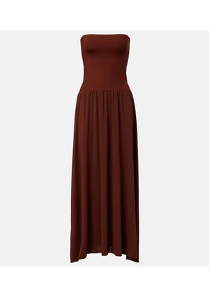 Eres Oda pleated maxi dress