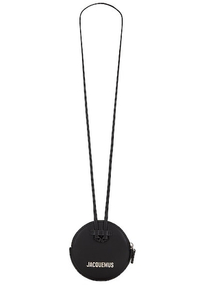 JACQUEMUS Le Pitchou in Black - Black. Size all.