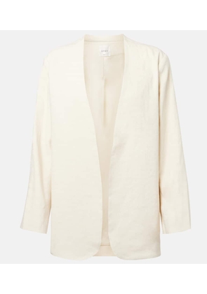 Leset Belle linen-blend jacket
