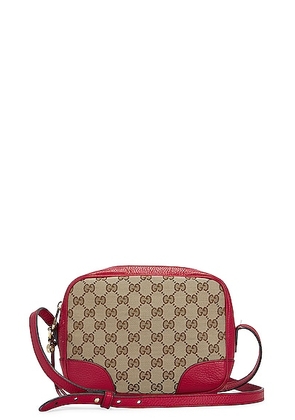 gucci Gucci Mini Bree Messenger Bag in Beige - Beige. Size all.