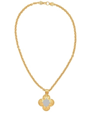 chanel Chanel 1996 Mirror Necklace in Gold - Metallic Gold. Size all.