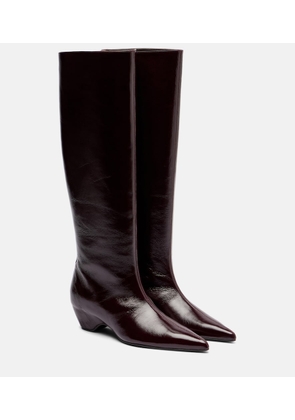 Khaite Sybil 40 leather knee-high boots