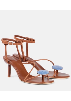 Christopher Esber Doma 70 embellished leather sandals