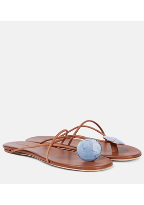 Christopher Esber Doma embellished thong sandals
