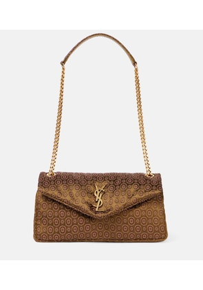 Saint Laurent Calypso Small jacquard shoulder bag