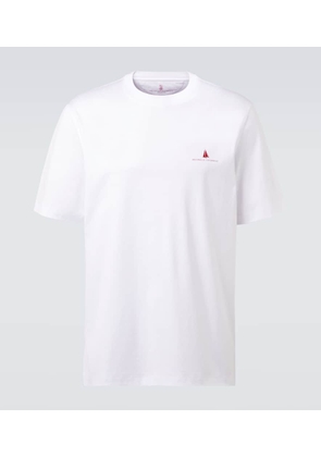 Brunello Cucinelli Logo cotton jersey T-shirt