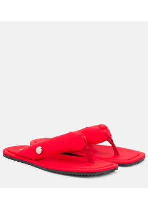 The Attico Indie canvas thong sandals