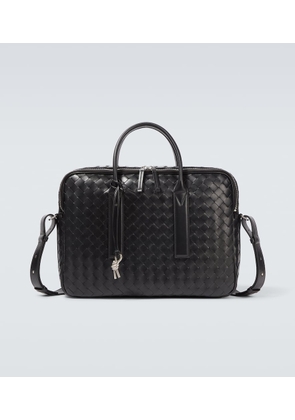 Bottega Veneta Getaway Intrecciato leather briefcase