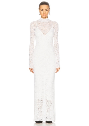 Gabriela Hearst Lethe Dress in Ivory - Ivory. Size XS (also in ).