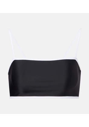 Jade Swim Striped bikini top