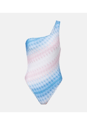 Missoni Zigzag ombre lame swimsuit