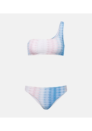 Missoni Zigzag ombre lame bikini