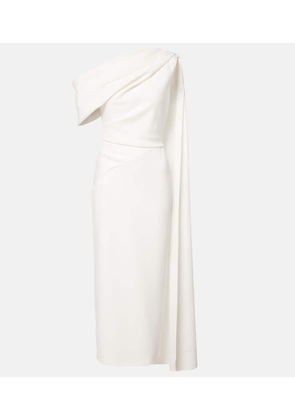 Roksanda Bridal Maite 2 caped one-shoulder gown
