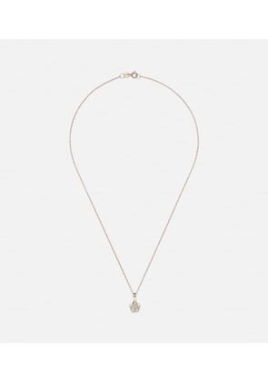 Stone and Strand Crosby 10kt gold necklace with diamonds