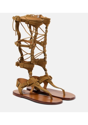 Isabel Marant Nensi suede gladiator sandals
