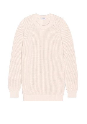 Ghiaia Cashmere Marinaio Crewneck in Panama - Cream. Size L (also in ).