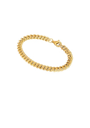 Hatton Labs GP Cuban Bracelet in Gold - Metallic Gold. Size 8.5in (also in ).