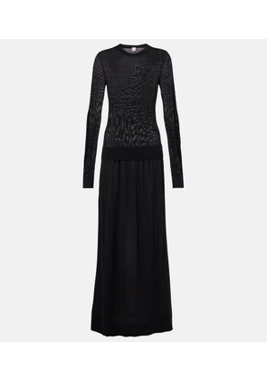 Toteme Silk-blend maxi dress