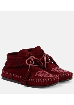 Isabel Marant Felsa fringed suede loafers