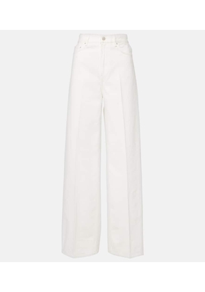 Toteme High-rise wide-leg jeans