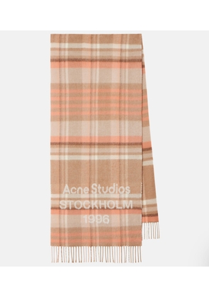 Acne Studios Venus 1996 jacquard wool scarf