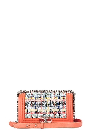 chanel Chanel Tweed Boy Bag in Coral - Coral. Size all.