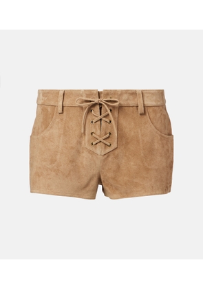 Isabel Marant Delma low-rise suede shorts