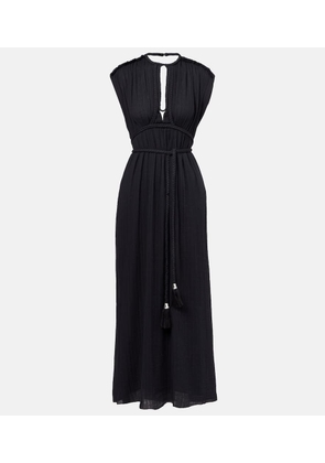 Isabel Marant Joya cutout cotton maxi dress