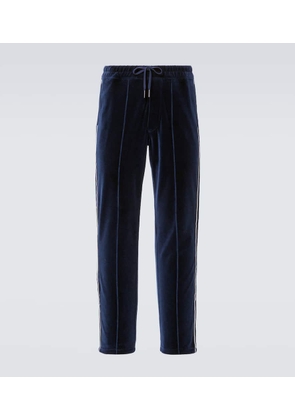 Tom Ford Cotton-blend velour track pants