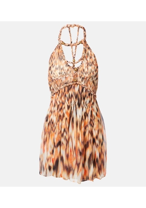 Isabel Marant Rozilda printed silk minidress