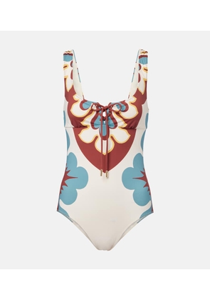 La DoubleJ Sunset printed swimsuit