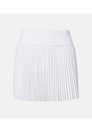 Alaia Plisse miniskirt