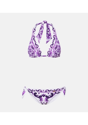 Dolce&Gabbana Printed bikini