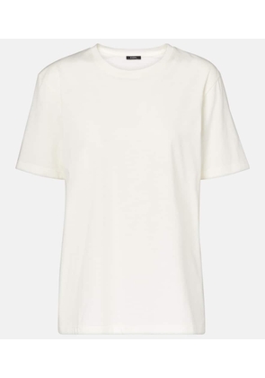 Joseph Crewneck cotton and silk T-shirt