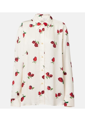 Khaite Argo printed twill shirt