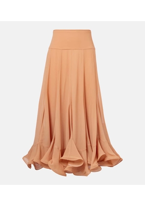 Zimmermann Balance floral midi skirt