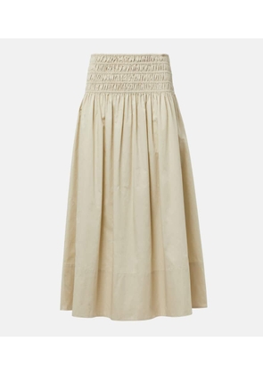 Joseph Leonie ruched midi skirt