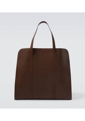 The Row Ben leather tote bag