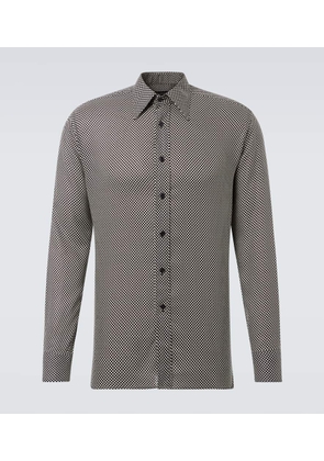 Tom Ford Polka-dot printed shirt