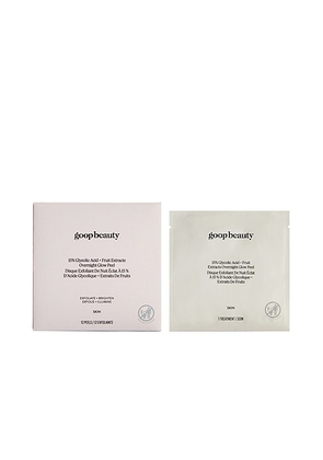 Goop Goopglow 15% Glycolic Acid Overnight Glow Peel 12 Pack in N/A - Beauty: NA. Size all.