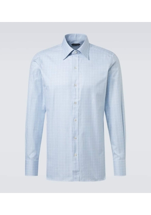 Tom Ford Checked cotton shirt