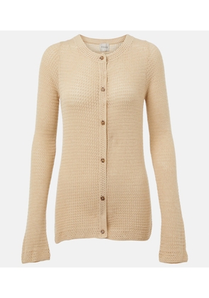 Posse Lennon crochet cotton-blend cardigan