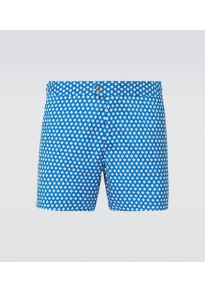 Tom Ford Checked swim trunks
