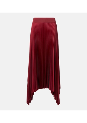 Joseph Ade plisse crepe midi skirt