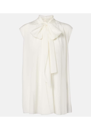 Dolce&Gabbana Silk-blend top